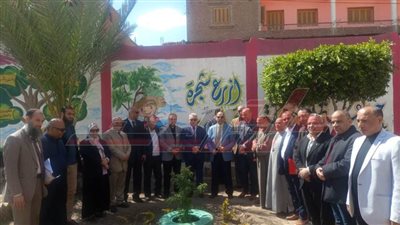 افتتاح حديقة جديدة ومسابقة بين المدارس لزراعة الأشجار