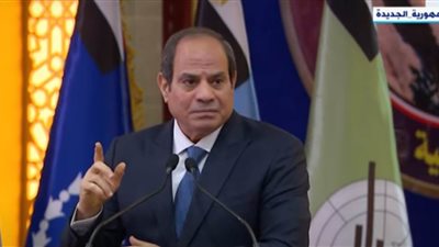 الرئيس السيسي: الدولة المصرية متماسكة وتبذل قصارى جهدها وعملها لمواجهة الأزمة الاقتصادية العالمية