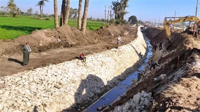 تبطين 661 كم ترع ببني سويف بـ1.6مليار جنيه