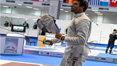 أحمد هشام يحرز برونزية بطولة العالم للسلاح