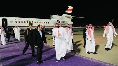    الرئيس السيسي وولي عهد السعودية يؤكدان الحرص المتبادل على تعزيز التعاون المشترك في جميع المجالات