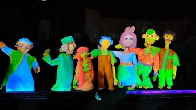 المسرح المضيء وفنون استعراضية في ليالي 