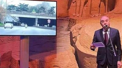السفير المصري بباريس يشارك في استقبال التابوت الخشبي للملك رمسيس بفرنسا 