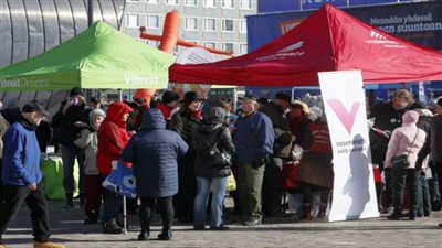 بدء التصويت في الانتخابات العامة في فنلندا