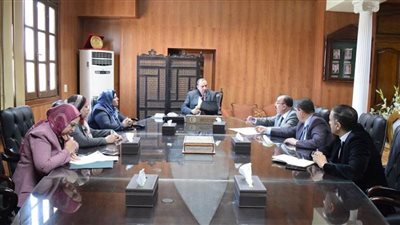 رئيس جامعة بني سويف يترأس 