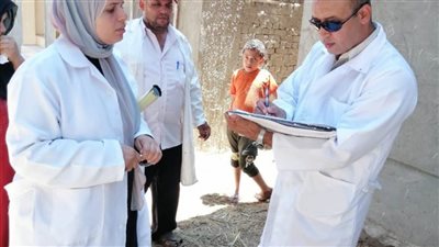 بيطرى البحيرة: تحصين 552860 رأس ماشية ضد الحمى القلاعية