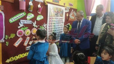 وكيل تعليم كفر الشيخ يتفقد المدارس ويتابع الامتحانات ومسابقة الثقافة المسيحية