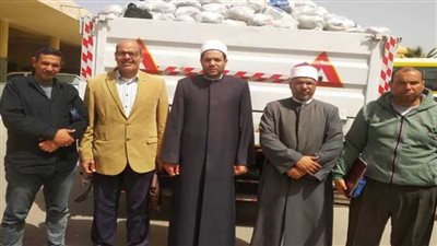 توزيع 2500 شنطة رمضانية على الأسر الأولى بالرعاية في شمال سيناء