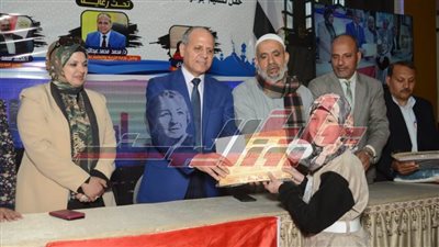 وكيل تعليم كفر الشيخ يكرم حفظة القرآن الكريم بمدارس شباس عمير ويشهد احتفالية قلين