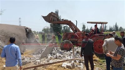 إجراءات مشددة على إزالة البناء المخالف بكفر الشيخ 