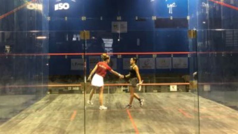 لاعبي الاسكواش