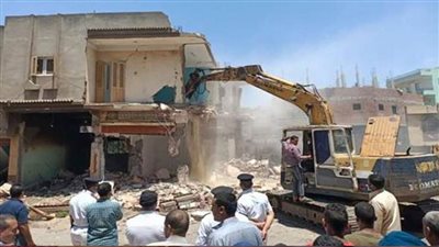 إزالة 13 حالة تعد على أملاك الدولة.. وتحصين 145 ألف رأس ماشية بمحافظة الغربية