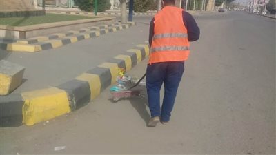 استمرار ترشيد الاستهلاك الكهربائي وأعمال النظافة والتجميل ببني سويف