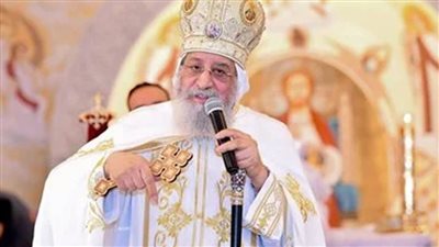 البابا تواضروس يترأس قداس أحد الشعانين من دير الأنبا بيشوي بوادي النطرون