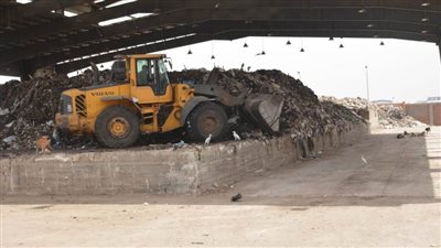 القليوبية: زيادة الطاقة الاستيعابية للمحطة الوسيطة بشبرا الخيمة لحل مشكلة القمامة