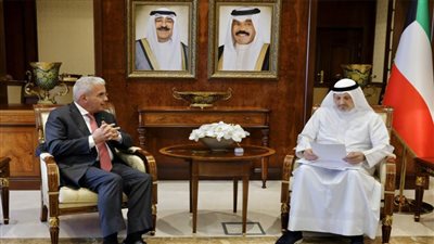وزير خارجية الكويت يتسلم رسالة خطية من نظيره الفلسطيني حول التطورات الراهنة في المسجد الأقصى