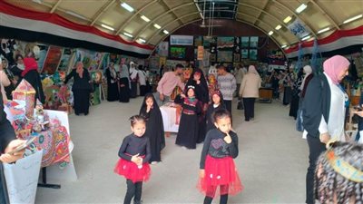 افتتاح معرض ختام الأنشطة الخاص برياض الأطفال بالعريش