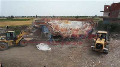 نورالدين: الإزالة الفورية للتعديات على الأرضي الزاعية بكفر الشيخ مستمرة دون تهاون