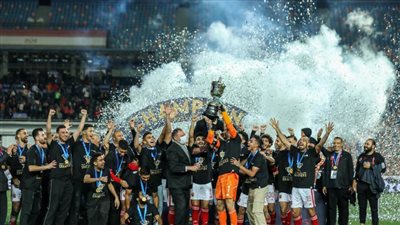 بالصور| احتفالات القلعة الحمراء بالتتويج باللقب الـ38 بكأس مصر