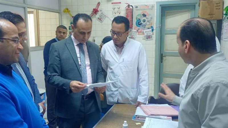 جولة مفاجئة بمستشفى