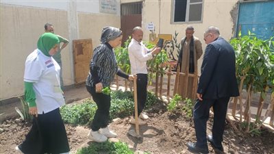 محافظ أسيوط تنفيذ أعمال تشجير وزراعة شتلات بالقوصية ضمن مبادرة 