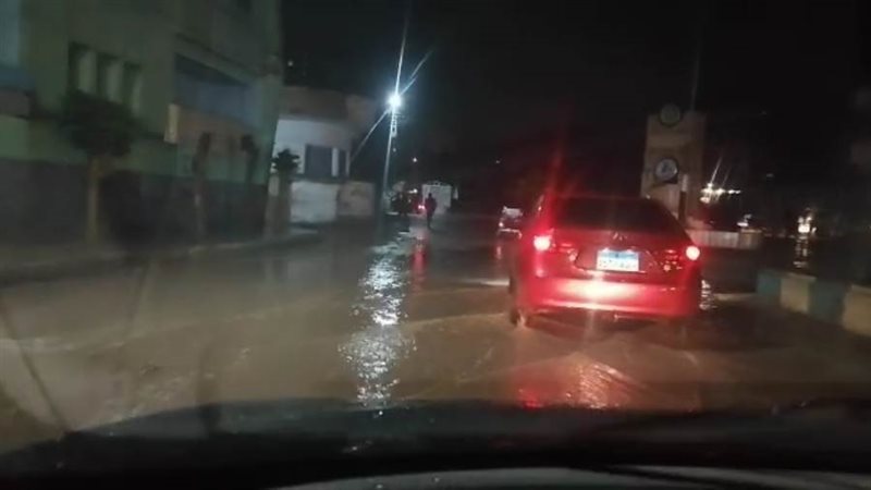 سقوط الأمطار