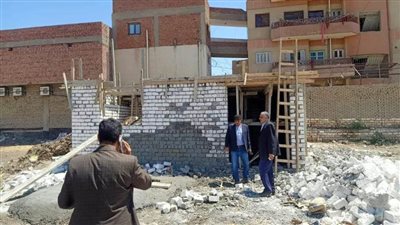 المنيا.. حملة مكبرة لإزالة التعديات بمركزي سمالوط ومطاي