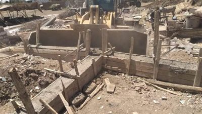 إزالة 17 حالة تعد على أراض زراعية وبناء مخالف بمركز سمالوط بالمنيا