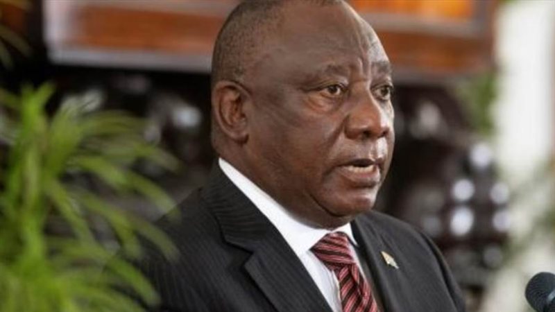 الرئيس سيريل رامافوزا