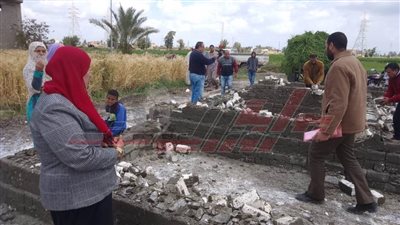 إزالة 13 حالة تعدٍ بقرى دسوق ومطوبس وفوه بكفر الشيخ 