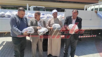 توزيع 29 ألفًا و800 شنطة رمضانية على الأسر المستحقة بكفر الشيخ
