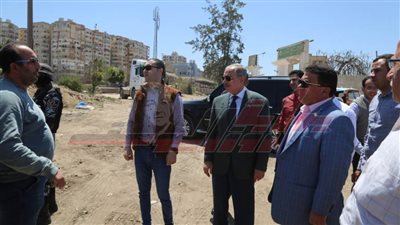 محافظ كفر الشيخ يتفقد موقع إنشاء كوبري سخا العلوي ومركز التنمية الشبابية 