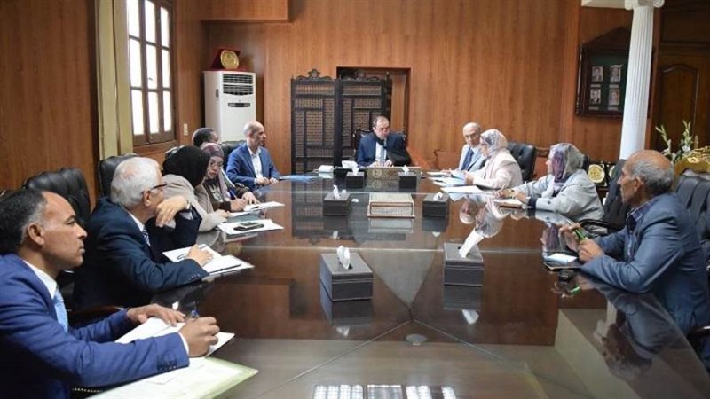 اجتماعات رئيس جامعة