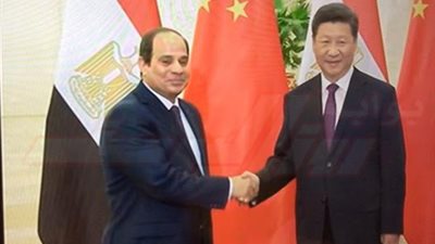 بالصور.. القسم العربي بالتلفزيون الصيني يبث تقريرًا عن السيسي.. ويستعرض العلاقات بين البلدين
