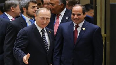 الرئيس السيسى يبحث مع بوتين استئناف الرحلات الجوية الروسية إلى مصر‎