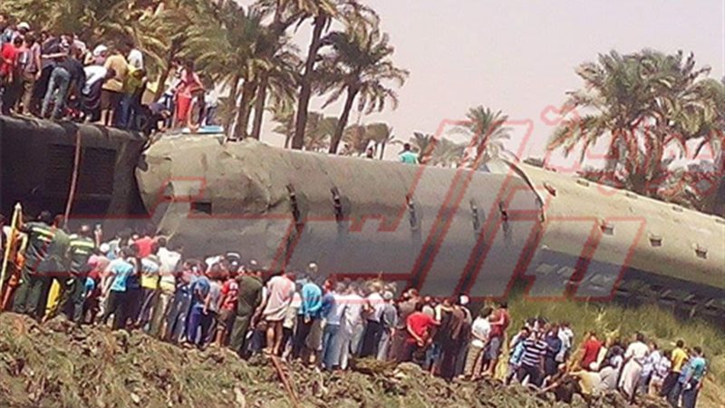 ارتفاع ضحايا قطار