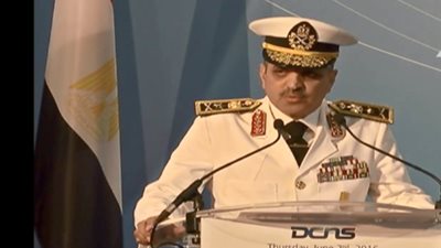 قائد القوات البحرية خلال تسلم المسترال : الأخطار استوجبت امتلاك مصر قدرات لحماية أمنها