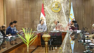 محافظ كفر الشيخ يستعرض نسب تنفيذ مشروعات 