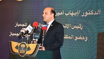 إيهاب أمين يكشف تفاصيل استضافة مصر بطولة كأس العالم للجمباز الفني