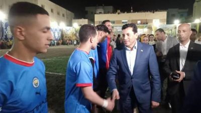 وزير الشباب يشهد ختام الدورة الرمضانية بمركز شباب ميت أبو الحسين 
