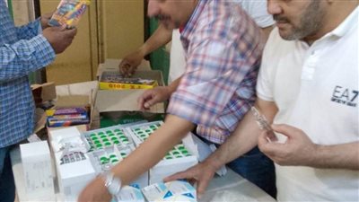 ضبط كمية من الألعاب النارية وأدوية محظور تداولها جنوب بالمنيا