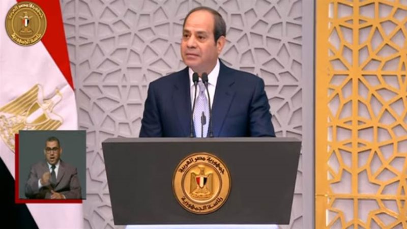 نص كلمة الرئيس السيسي