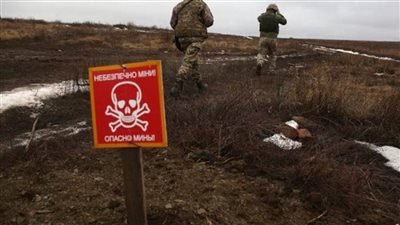 أوكرانيا تطلب مساعدة دول مجموعة السبع في عمليات إزالة الألغام 