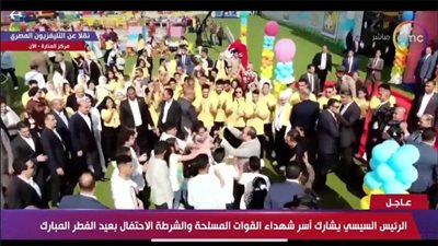 مشاركة  120 متطوعًا من وزارة الشباب في احتفالية عيد الفطر