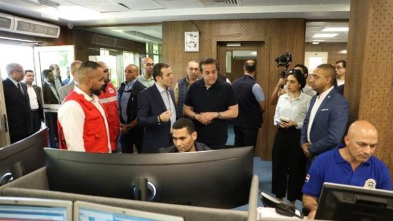 وزير الصحة يتفقد