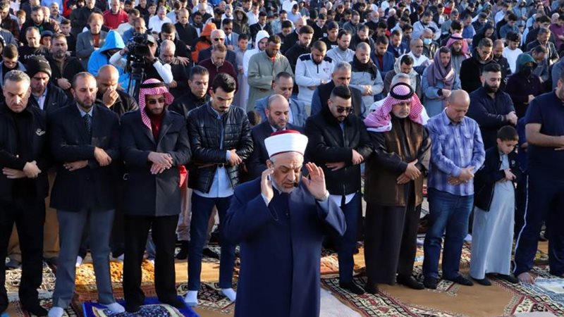 صلاة العيد في الأردن