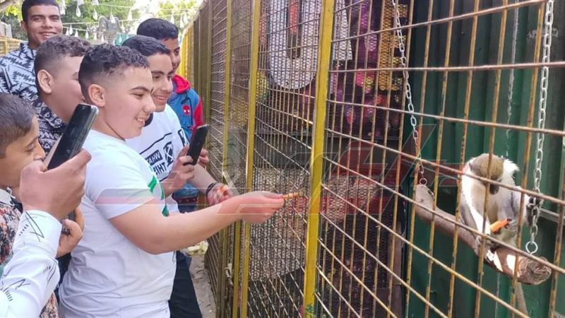 توافد المواطنين علي