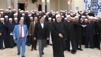 وزير الأوقاف يعقد لقاءً بأئمة بني سويف بمسجد عمر بن عبدالعزيز