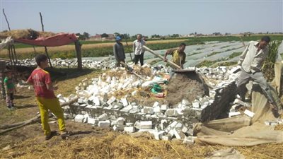 تنفيذ 20 قرار إزالة وبناء مخالف فى حملة مكبرة بالبحيرة