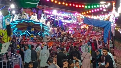 تزايد الإقبال على حديقتي صنعاء والأسرة والطفولة بكفر الشيخ 